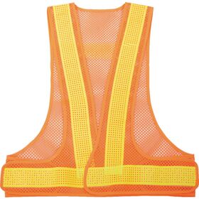 ＴＲＵＳＣＯ　メッシュ安全ベスト　オレンジ＊イエロー