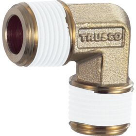 ＴＲＵＳＣＯ　ねじ込み継手　エルボ　Ｒ１／４ＸＲ１／４