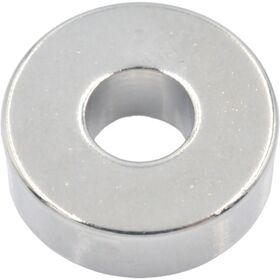 ＴＲＵＳＣＯ　ネオジム磁石　外径１８ｍｍＸ穴径７ｍｍＸ厚６ｍｍ　１個入