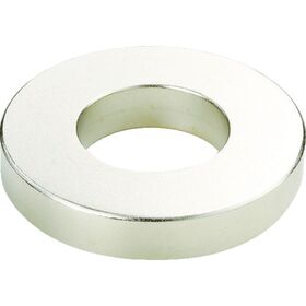 ＴＲＵＳＣＯ　まとめ買い　ネオジム磁石　外径１８ｍｍＸ穴径７ｍｍＸ厚６ｍｍ　５個入