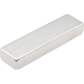 ＴＲＵＳＣＯ　ネオジム磁石　角形　４０ｍｍＸ１１ｍｍＸ６ｍｍ　（１個＝１ＰＫ）