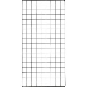 ＴＲＵＳＣＯ　棚用ディスプレイネット　金具付　４５０Ｘ９００　黒
