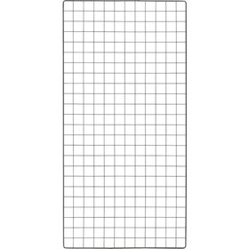 ＴＲＵＳＣＯ　棚用ディスプレイネット　金具付　６００Ｘ１２００　黒