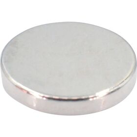 ＴＲＵＳＣＯ　ネオジム磁石　丸形　外径６ｍｍＸ厚み１ｍｍ　１個入