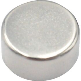 ＴＲＵＳＣＯ　ネオジム磁石　丸形　外径８ｍｍＸ厚み４ｍｍ　１個入