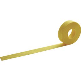ＴＲＵＳＣＯ　ナイロン平ベルト　１．６ｔ×３０ｍｍ×５ｍ　黄色