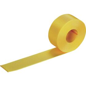 ＴＲＵＳＣＯ　ナイロン平ベルトト　２．０ｔｘ５０ｍｍｘ５ｍ　黄