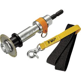 ＴＯＰ　塩ビ管内径カッター落下防止付セット