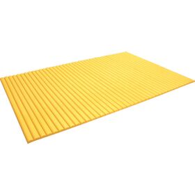 ＴＲＵＳＣＯ　ジャバラマット　６００Ｘ９００ｍｍ　イエロー