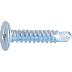 ＴＲＵＳＣＯ　ドリルねじ薄平　板金用　ユニクロ　５Ｘ２５　４２本入