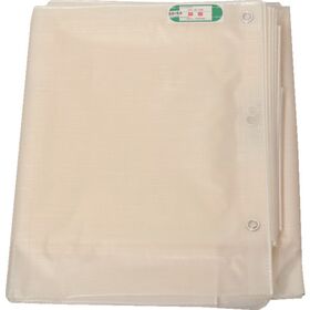 萩原　ターピー　透光防炎シート　半透明　３．６ｍ×５．４ｍ