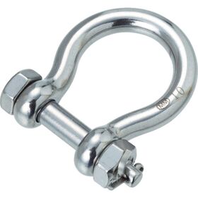 ＴＲＵＳＣＯ　ステンレス　ボルト止めオタフクシャックル　（１個＝１袋）