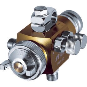 アネスト岩田　液体塗布用自動スプレーガン（大形）　霧化エア分離タイプ　ノズル口径Φ０．５