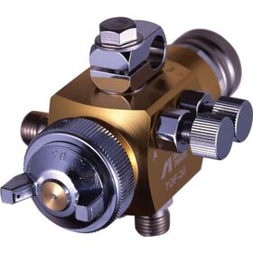 アネスト岩田　液体塗布用自動スプレーガン（大形）　霧化エア分離タイプ　ノズル口径Φ１．５