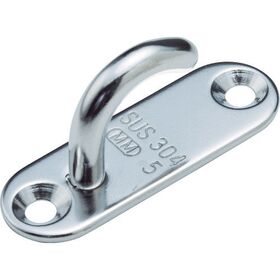 ＴＲＵＳＣＯ　ステンレスオープンパッドアイ　（２個入）