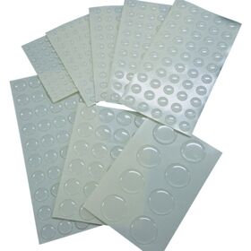 ＴＲＵＳＣＯ　ウレタンクッションシール　１４ｍｍ丸型　１シート５０個