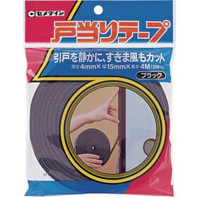 セメダイン　戸当りテープ　４ｍｍ×１５ｍｍ×２ｍ　２巻入／袋　ブラック　ＴＰ－１７７
