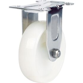 ＳＡＭＳＯＮＧ　ステンレス用キャスター　固定　ナイロン車１００ｍｍ