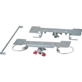 ＴＲＵＳＣＯ　樹脂台車　グランカート用リング式　自在２輪固定２輪ストッパー