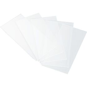 ＴＲＵＳＣＯ　溶接用透明プラスチックカバープレート　（１Ｐｋ（箱）＝２０枚入）