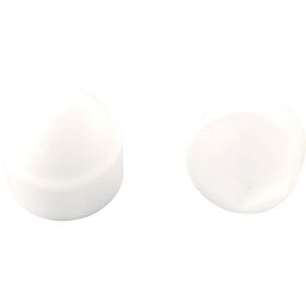 ＴＲＵＳＣＯ　ボルトナットキャップ　ポリエチレン　白　Ｍ１６　１０個入