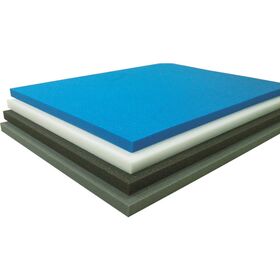 ＴＲＵＳＣＯ　発泡ポリエチレンシート　ソフト　１０ｍｍ　１ｍＸ１ｍ　緑　１枚１袋梱包