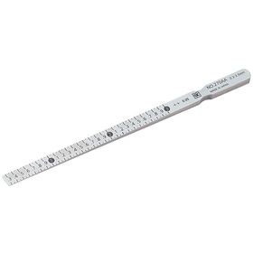 ＳＫ　テーパーゲージ　Ｎｏ．２７０　細幅　測定範囲０．３～４ｍｍ