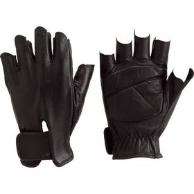 ＴＲＵＳＣＯ　防振防滑手袋　ハーフフィンガー　Ｍサイズ