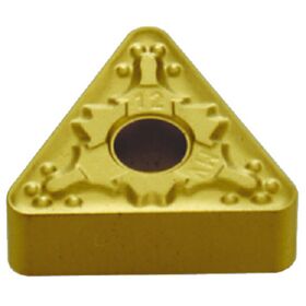 三菱　旋削中切削用ＭＶブレーカ付インサート　ＰＶＤコーティング　ＶＰ４５Ｎ