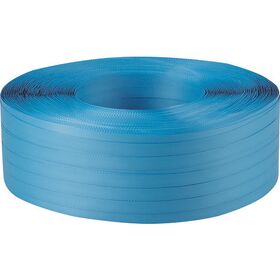 ＴＲＵＳＣＯ　手締用ＰＰバンド　１５．５ｍｍＸ１０００ｍ巻　青