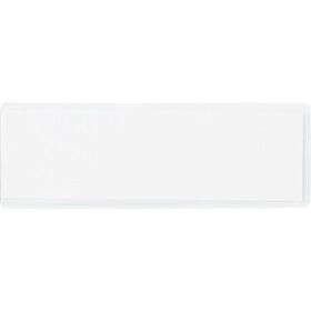 ＴＲＵＳＣＯ　粘着式　簡易見出しケース　５０×１４８ＭＭ　１０枚入り