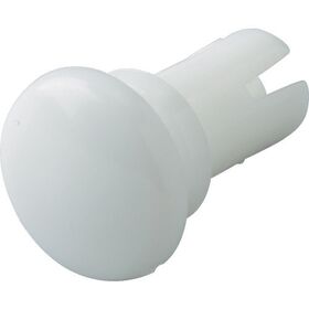 ＴＲＵＳＣＯ　プッシュリベット　板厚１．０～２．０ｍｍ　穴径２．７Φ　長さ３．２　白　５０個入