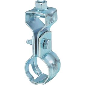 ＴＲＵＳＣＯ　パイプ用支持金具　吊バンド　自在ベース付　適用径２０Ａ