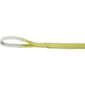 ＴＲＵＳＣＯ　ポリエステルスリング　ＪＩＳ３等級　両端アイ形　７５ｍｍＸ３．０ｍ