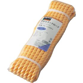 ＴＲＵＳＣＯ　ＰＶトラックロープ　３つ打　線径１２ｍｍＸ長さ２０ｍ