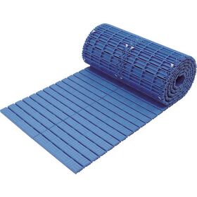 ＴＲＵＳＣＯ　巻取式スノコ　６００Ｘ３０００ｍｍ　ブルー