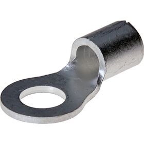 ＴＲＵＳＣＯ　裸圧着端子丸形φ６．４長さ２３．０　（２５個入）