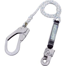 ＴＲＵＳＣＯ　胴ベルト型用ランヤード　φ１１ｍｍＸ長さ１７００ｍｍ