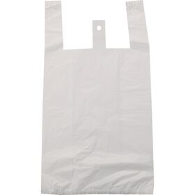 ＴＲＵＳＣＯ　レジ袋　１２／３０号　３８０Ｘ２９０（１８０）ｍｍ　乳白　１００枚入