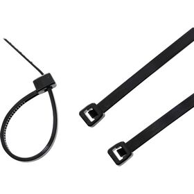 ＴＲＵＳＣＯ　ケーブルタイ　幅３．５ｍｍＸ８０ｍｍ　最大結束Φ１５　耐候性　１００本入