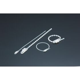 ＴＲＵＳＣＯ　ダブルヘッドノットタイ　幅３．６ｍｍＸ２３０ｍｍ最大結束φ６２黒