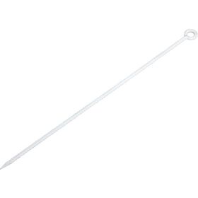 ＴＲＵＳＣＯ　カラー異形ロープ止め丸型　白