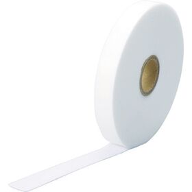 ＴＲＵＳＣＯ　マジックケーブルロールタイ　幅１５ｍｍＸ長さ１０ｍ白