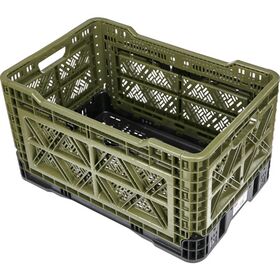 ＴＲＵＳＣＯ　サイドオープン型折りたたみメッシュコンテナ４８Ｌ　ＯＤ