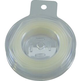 ＴＲＵＳＣＯ　熱収縮チューブ　収縮率２：１　透明　（１個入）