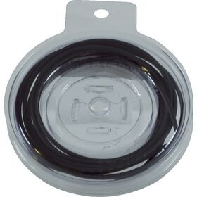 ＴＲＵＳＣＯ　熱収縮チューブ　収縮率２：１　黒　９ｍｍ　２ｍ