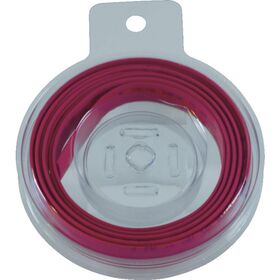 ＴＲＵＳＣＯ　熱収縮チューブ　収縮率２：１　赤　（１個入）