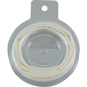 ＴＲＵＳＣＯ　熱収縮チューブ　収縮率２：１　白　（１個入）