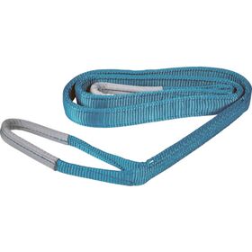 ＴＲＵＳＣＯ　ベルトスリング　リサイクルポリエステルスリング　ＪＩＳ３等級　両端アイ形　３５ｍｍＸ１．５ｍ