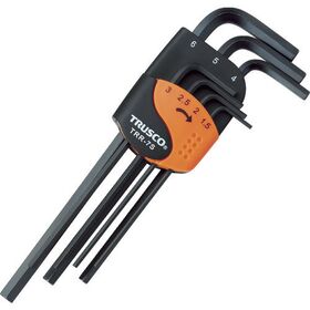 ＴＲＵＳＣＯ　六角棒レンチセット　標準タイプ　７本組